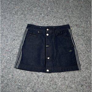 ADIDAS  Denim Mini Skirt Indigo Denim Size XS JJ347